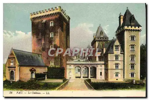 Cartes postales Pau le Chateau