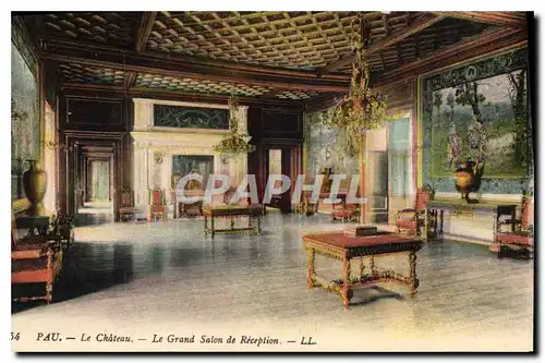 Cartes postales Pau le Chateau le Grand Salon de Reception