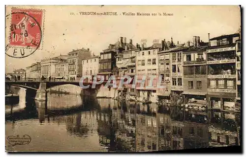 Cartes postales Verdun sur Meuse Vieilles Maisons sur la Meuse