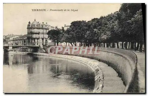 Cartes postales Verdun Promenade de la Digue