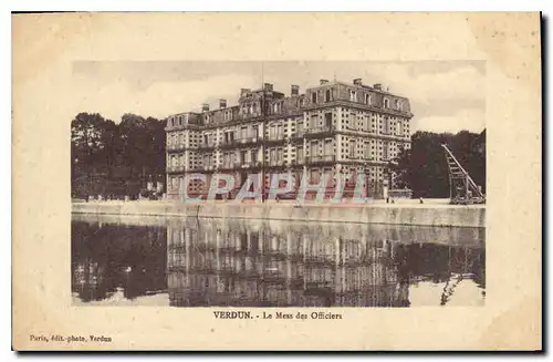 Cartes postales Verdun les Mess des Officiers