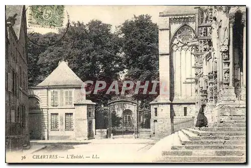 Cartes postales Chartres l'Eveche