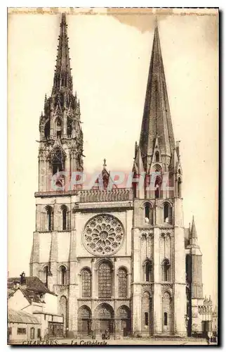 Cartes postales Chartres la Cathedrale