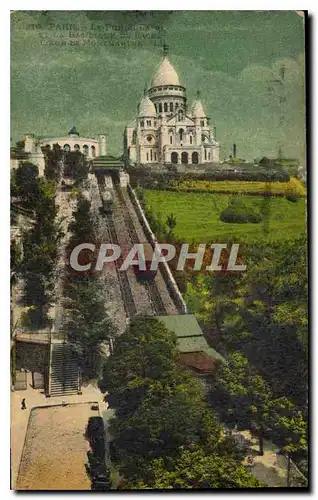 Ansichtskarte AK Paris Sacre C�ur de Montmartre