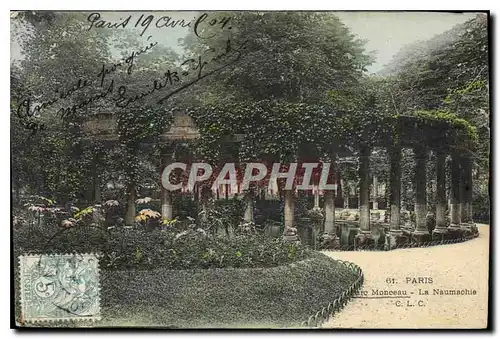 Cartes postales Paris parc Monceau la Naumachie