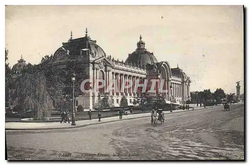 Ansichtskarte AK Paris Champs Elysees le Petit Palais