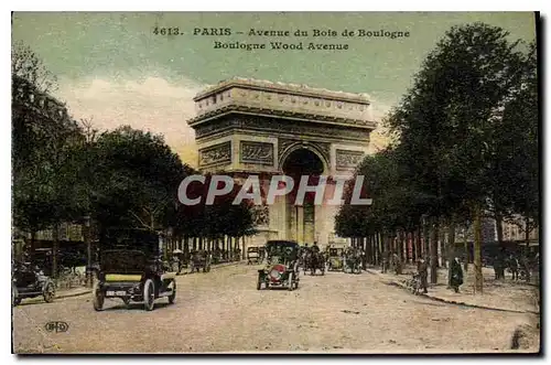 Cartes postales Paris Avenue du Bois de Boulogne