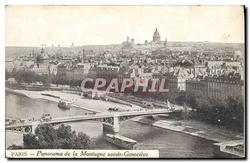 Cartes postales Paris Panoma de la Montagne Sainte Genevieve