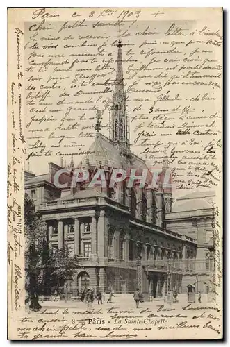 Cartes postales Paris la Sainte Chapelle