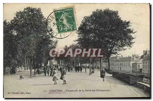 Cartes postales Chartres Promenade de la Butte des Charbonniers