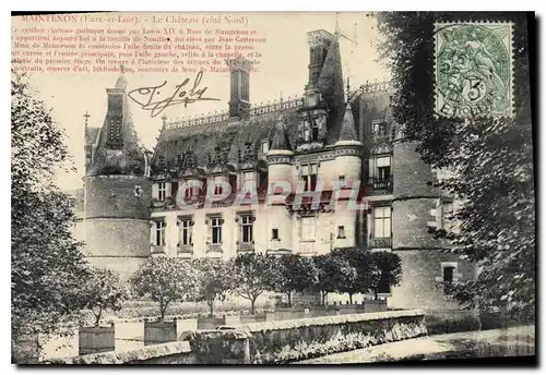 Cartes postales Maintenon Eure et Loir le Chateau Cote Nord