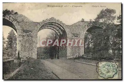 Cartes postales Maintenon E et L l'Aqueduc Cliche L Martin