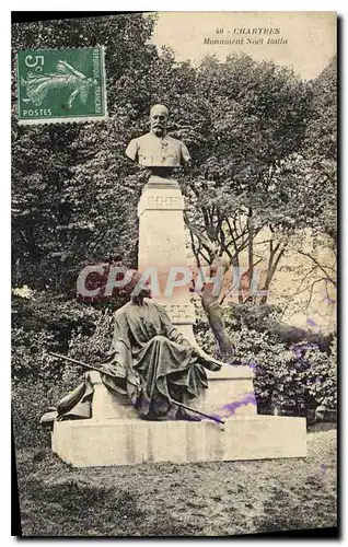 Cartes postales Chartres Monument Noel Ballay