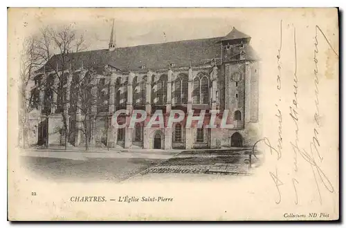 Cartes postales Chartres l'Eglise Saint Pierre