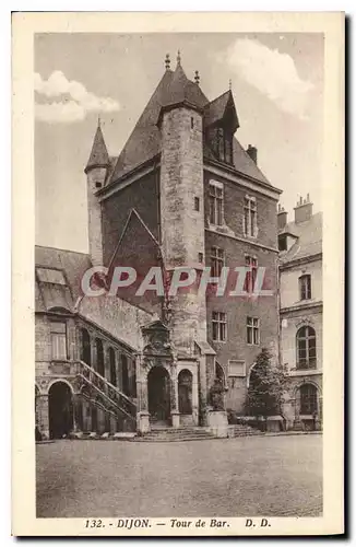 Cartes postales Dijon Tour de Bar