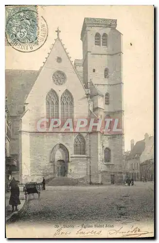 Cartes postales Dijon Eglise Saint Jean