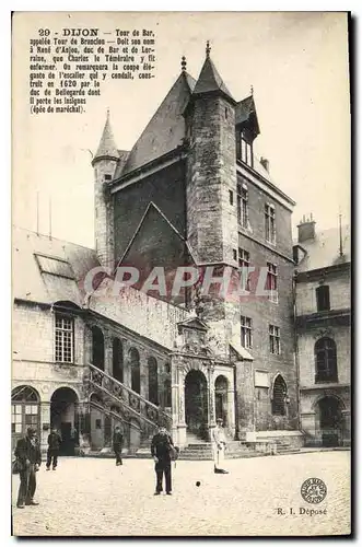 Cartes postales Dijon Tour de Bar