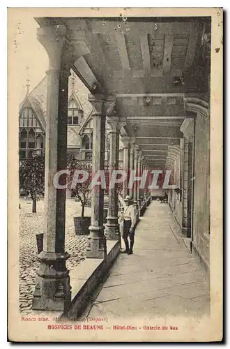 Cartes postales Hospices de Beaune Hotel Dieu Galerie du bas