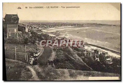 Cartes postales Ste Adresse Le Havre Vue panoramique