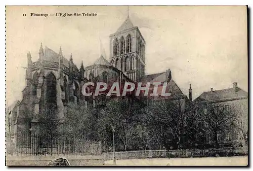 Cartes postales Fecamp L'Eglise Ste Trinite