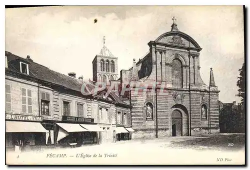 Ansichtskarte AK Fecamp L'Eglise de la Trinite