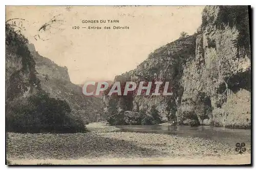Cartes postales Gorges du Tarn Entree des Detroits