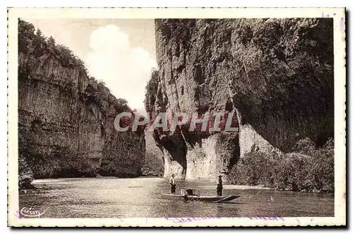 Ansichtskarte AK Gorges du Tarn Les Detroits