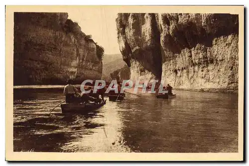 Ansichtskarte AK Les Gorges du Tarn Les Detroits