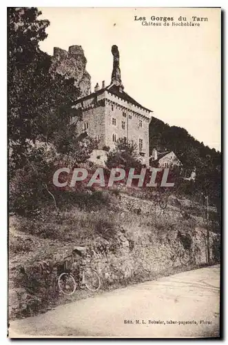 Ansichtskarte AK Les Gorges du Tarn Chateau de Rocheblave