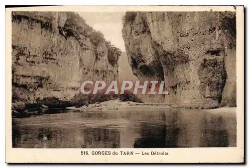 Cartes postales Gorges du Tarn Les Detroits