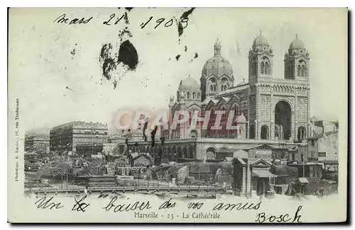 Cartes postales Marseille La Cathedrale