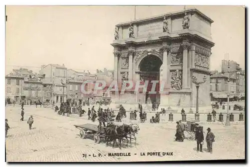 Cartes postales Marseille La Porte d'Aix