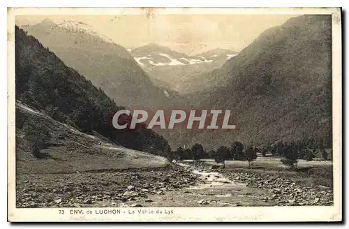 Ansichtskarte AK Env de Luchon La Vallee du Lys