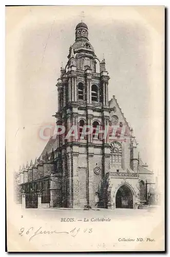 Cartes postales Blois La Cathedrale