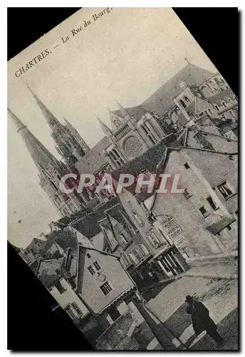 Cartes postales Chartres La Rue du Bourg