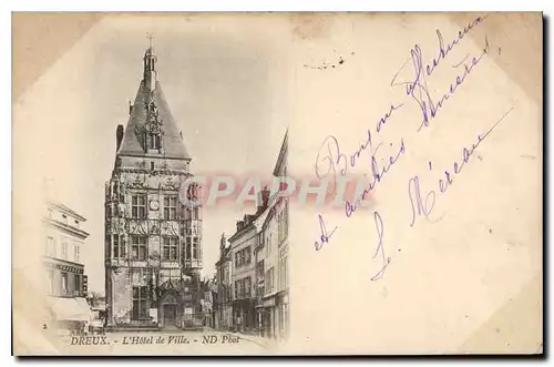 Cartes postales Dreux L'Hotel de Ville