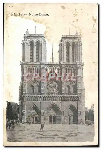 Cartes postales Paris Notre Dame