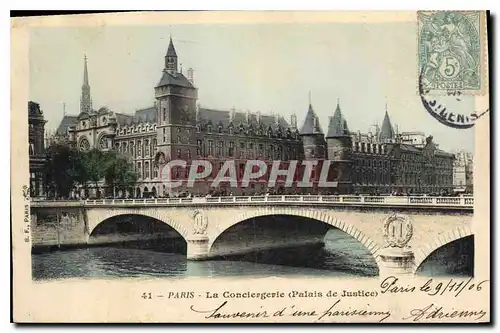 Ansichtskarte AK Paris La Conciergerie Palais de Justice