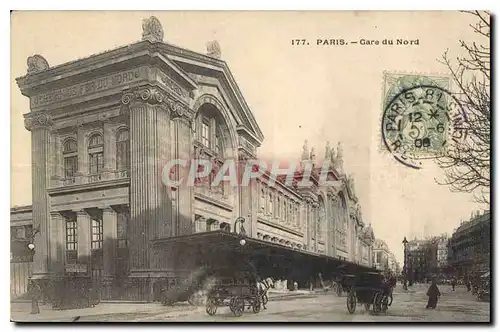 Cartes postales Paris Gare du Nord