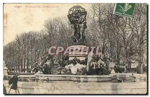 Ansichtskarte AK Paris Fontaine de l'Observatoire