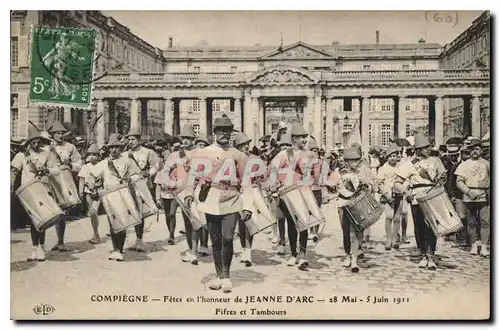 Ansichtskarte AK Compiegne Fetes en l'honneur de Jeanne d'Arc 28 Mai 5 Juin 1911