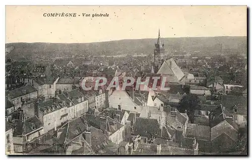 Cartes postales Compiegne Vue generale