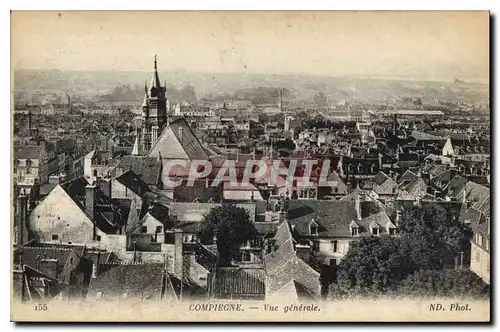 Cartes postales Compiegne Vue generale