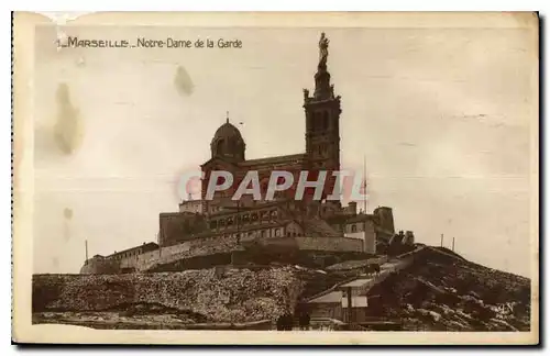 Cartes postales Marseille Notre Dame de la Garde