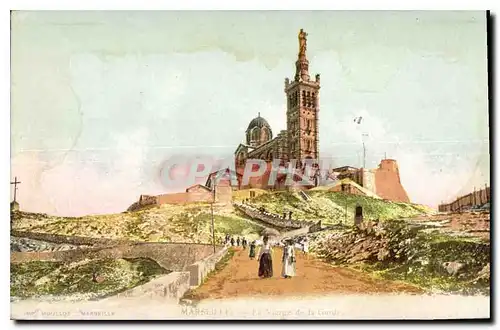 Ansichtskarte AK Marseille La Vierge de la