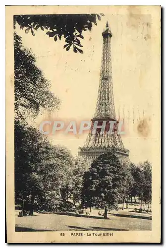 Cartes postales Paris La Tour Eiffel