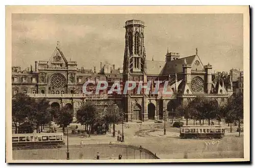 Ansichtskarte AK Paris En Flanant L'Eglise Saint Germain l'Auxerrois