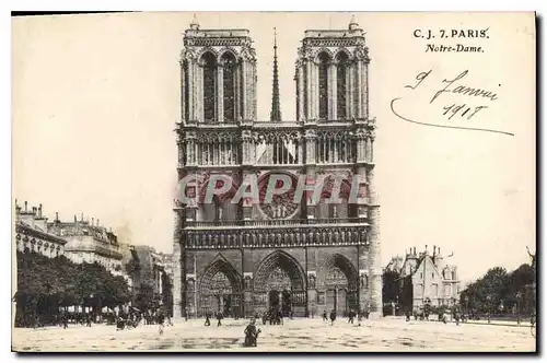 Cartes postales Paris Notre Dame