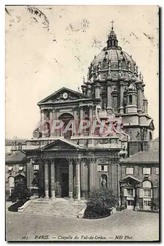 Cartes postales Paris Chapelle du Val de Grace