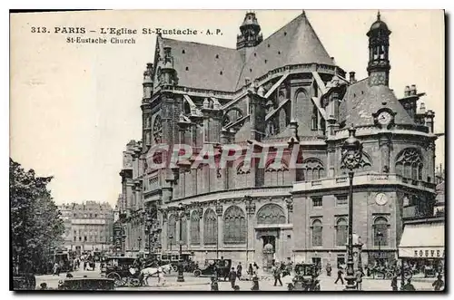 Ansichtskarte AK Paris l'Eglise St Eustache